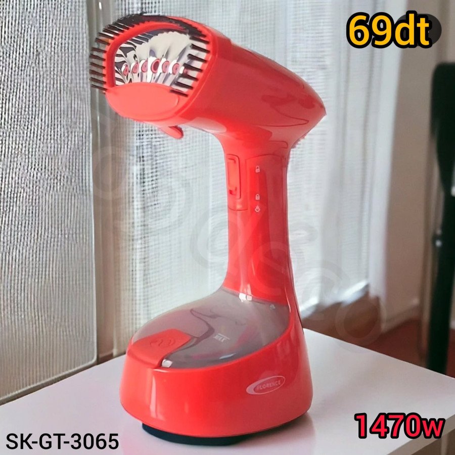 Défroisseur vapeur portable Rouge