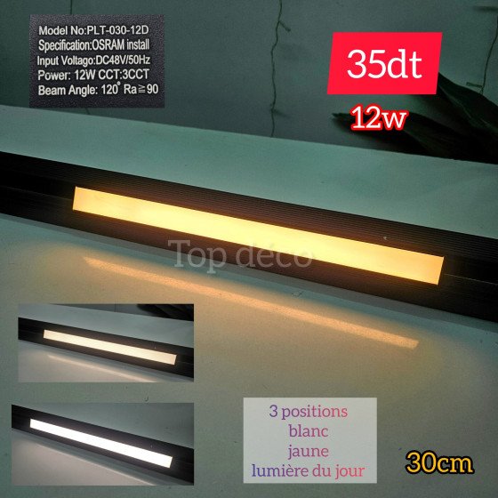 Spot LED Magnétique 12w