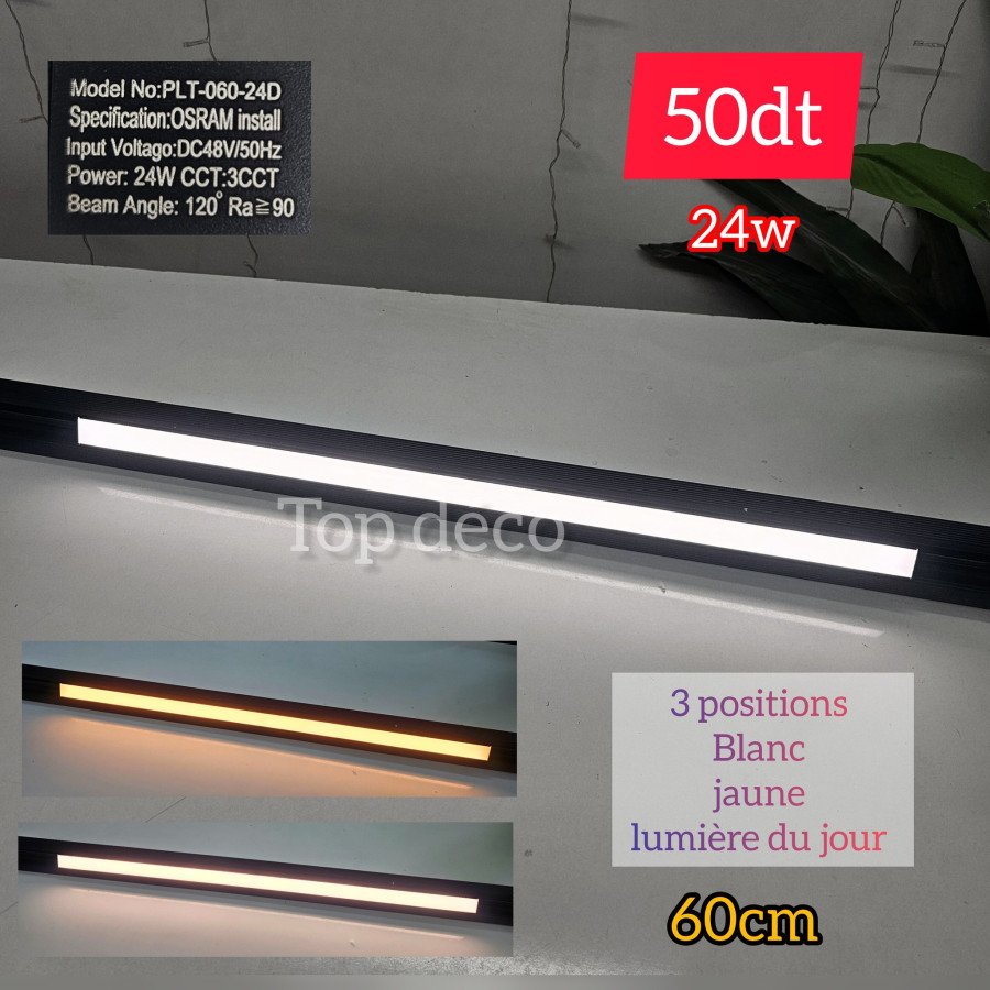 Spot LED Magnétique 24w