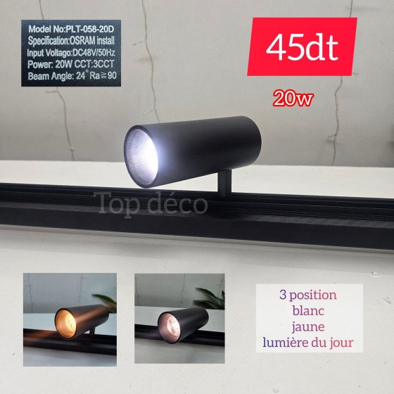 Spot LED Orientable – 20W