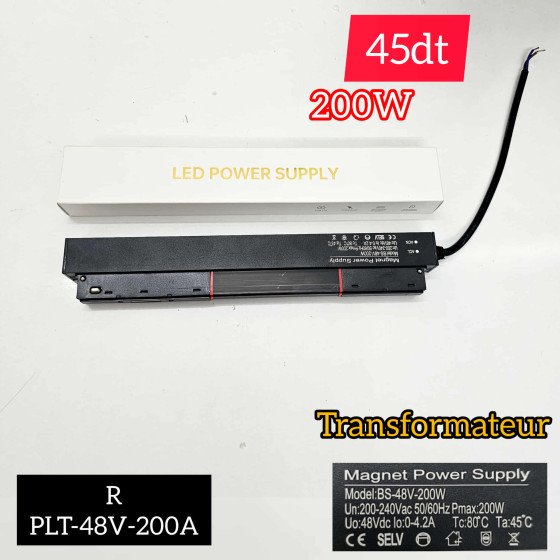 Transformateur LED 48V – 200W