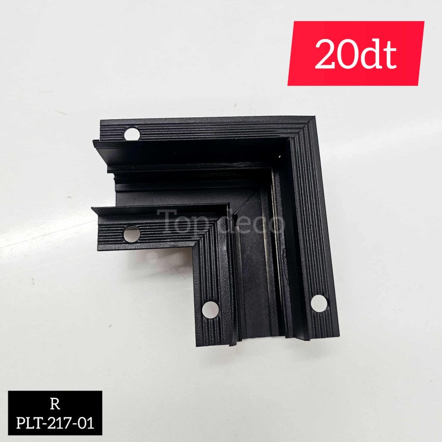 Connecteur Angle Droit pour Rail LED