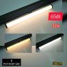 Barre LED sur Rail – 30 cm – 12W – 3 Modes d’Éclairage