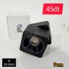 Spot LED Orientable en Saillie – 9 cm – Noir