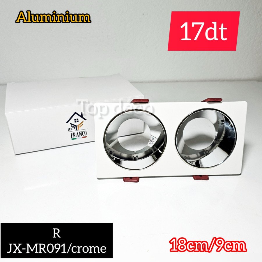 Spot LED encastrable double – JX-MR091