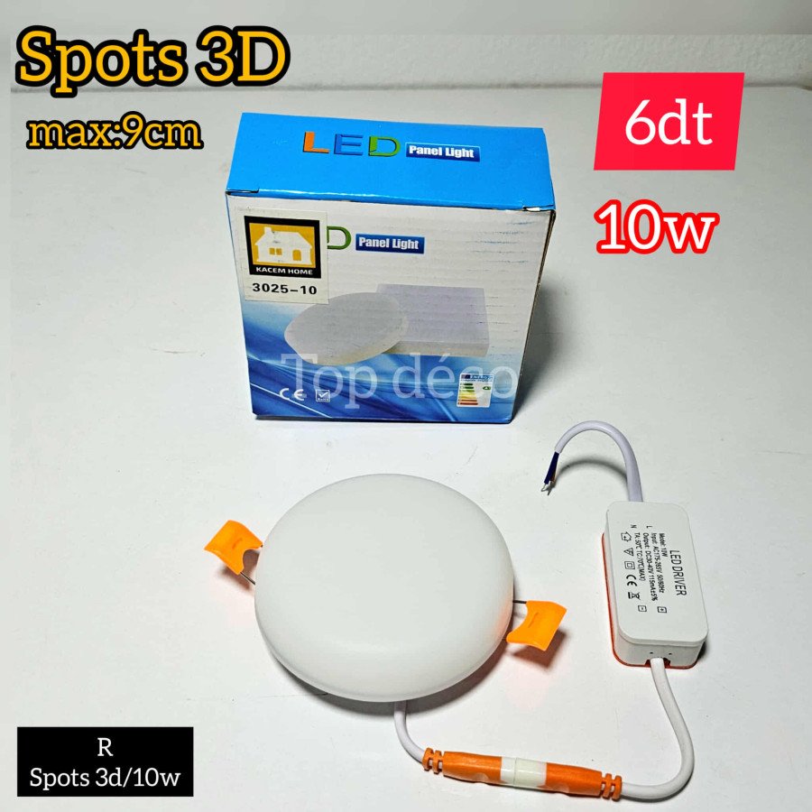 Spot LED 3D – 10W