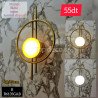 Applique murale LED design cercle – B6135GAB