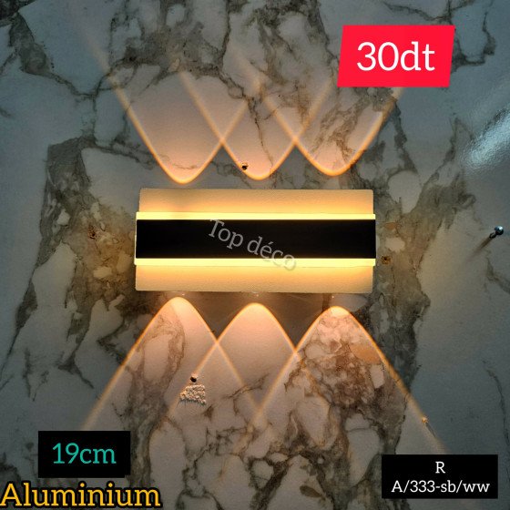 Applique murale LED moderne en aluminium 3F