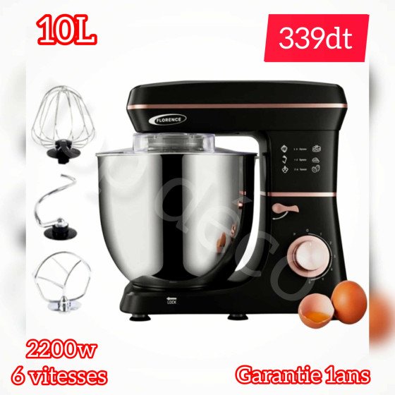 Pétrin Professionnel Florence 10L