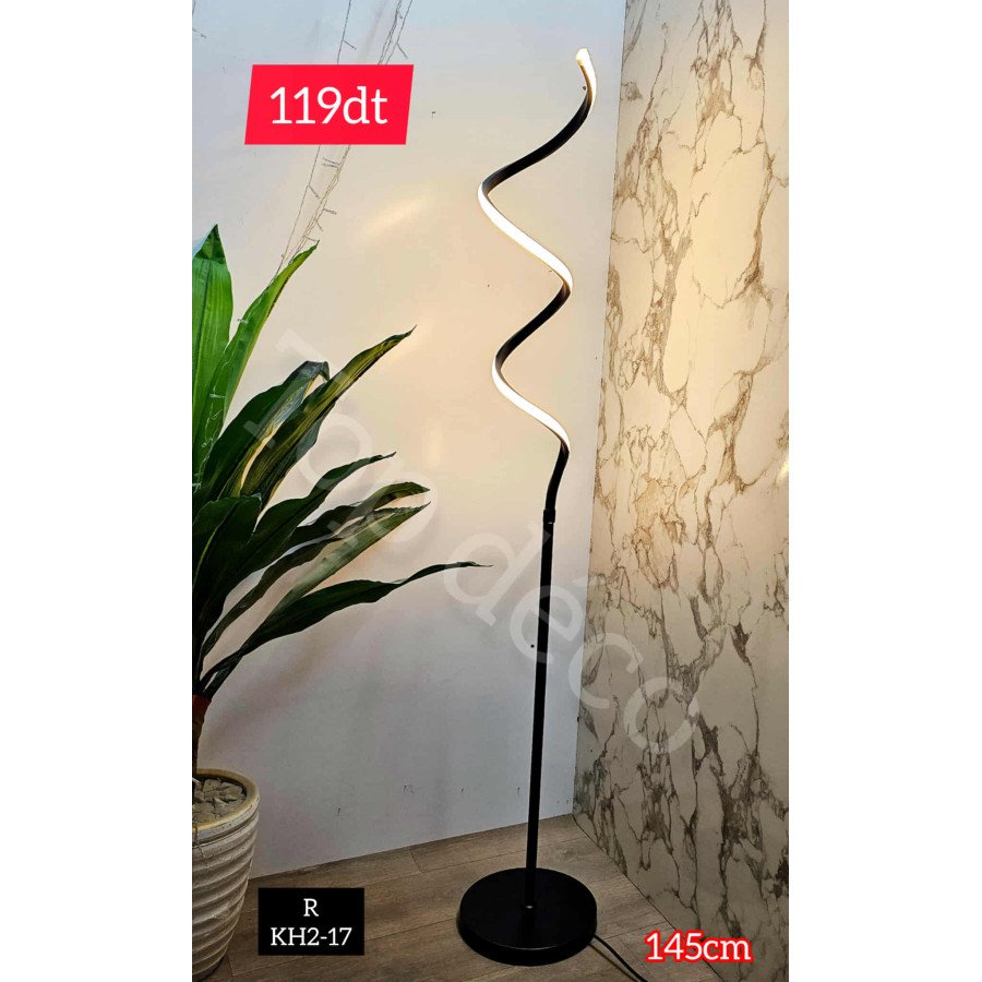 lampadaire LED design ondulé KH2-17