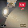 Spot Niche LED jaune 3W