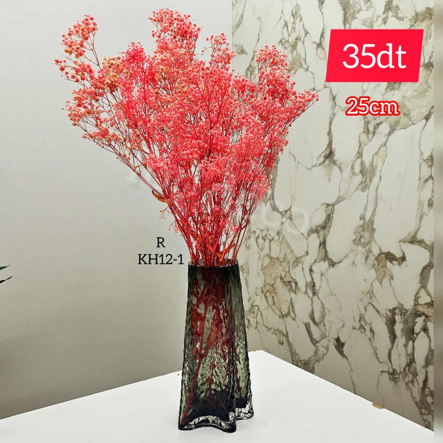 Vase en Verre Noir Fumé – R : 12-1-3