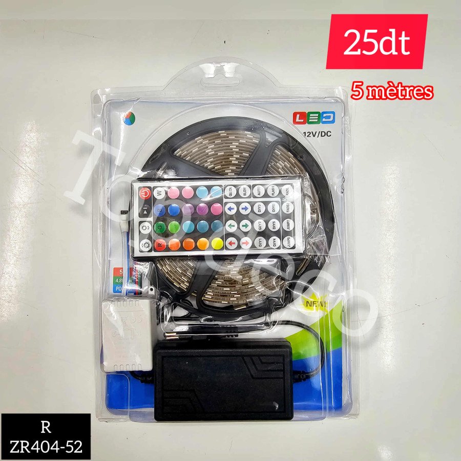 LED RGB - 5 mètres ZR404-52