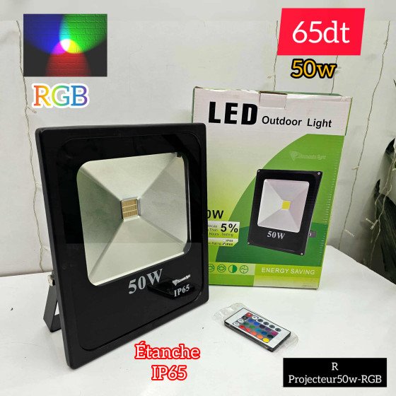 Projecteur 50W-RGB