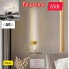 Applique Murale LED 60cm  – Métal & Acrylique | Éclairage Moderne 3 Temps