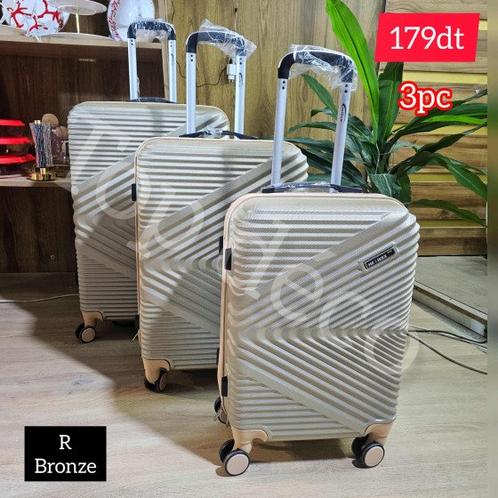 Série Valise 3 Pièces Herwex bronze