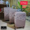 Série Valise 3 Pièces Herwex Rose Gold
