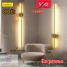 Applique Murale LED 80cm dorée  – Métal & Acrylique B6124-100GAB