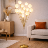 Lampadaire LED design 12 boules