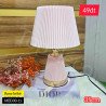 Lampe de table plissée design – Rose