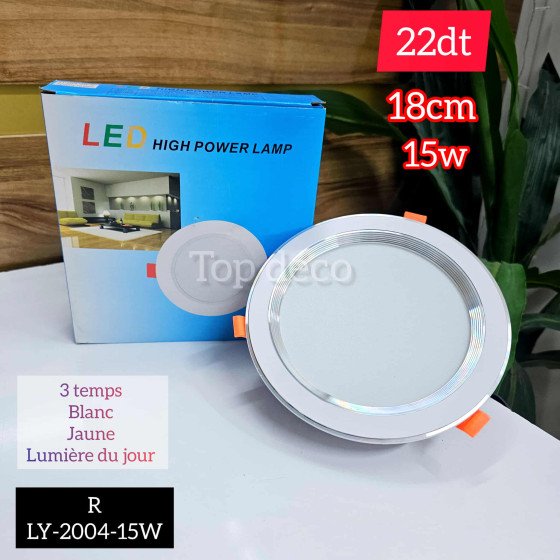 LED High power lamp 3 temps 15W