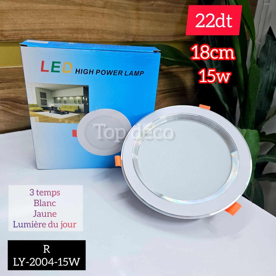 LED High power lamp 3 temps 15W