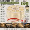 Bobine LED COB 100m sans points 4000K lumière du jour – 220V