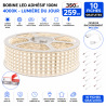 Bobine LED adhésif 100 mètres – 4000K (Lumière du jour)