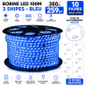 Bobine LED 100 mètres – 3 ships - Bleu