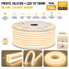 Néon Flex LED 10×10mm – 100 mètres – 3000K (Jaune chaud)