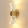 Applique Murale LED Moderne Dorée – 3 Couleurs Réglables – 12W-B2810FGD