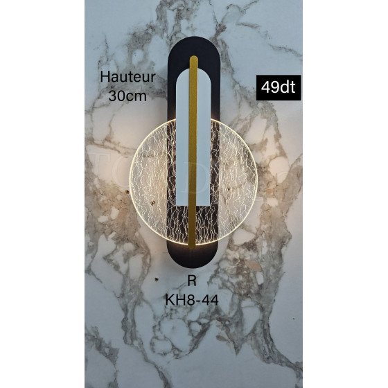 Applique Murale LED Moderne  – 3 Couleurs Réglables – KH8-44