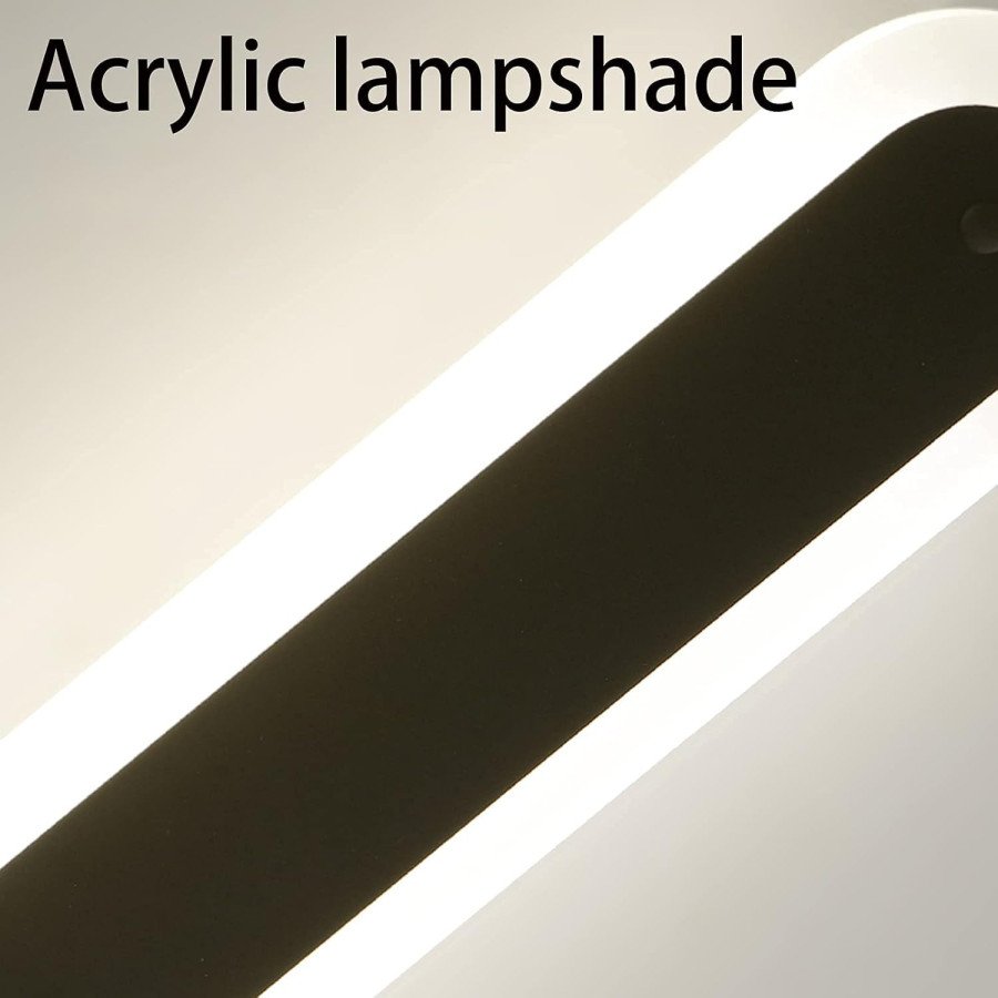 Applique Murale LED 120 cm – Métal & Acrylique | Éclairage 3 Temps – Étanche & Design Moderne