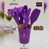 Louche avec support silicone Violet