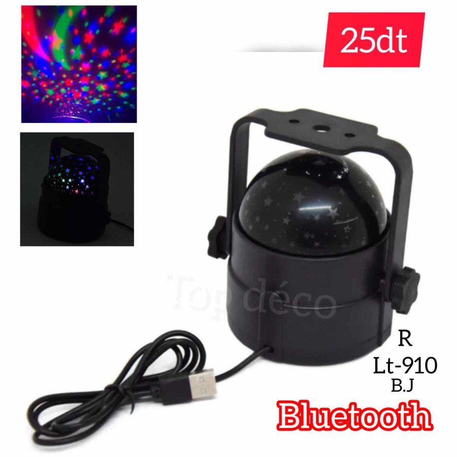 Boule à Facette Disco LED avec Bluetooth – Effet Lumière Pour Soirée à la Maison Boule à Facette Disco LED avec Bluetooth – Effet Lumière Pour Soirée à la Maison