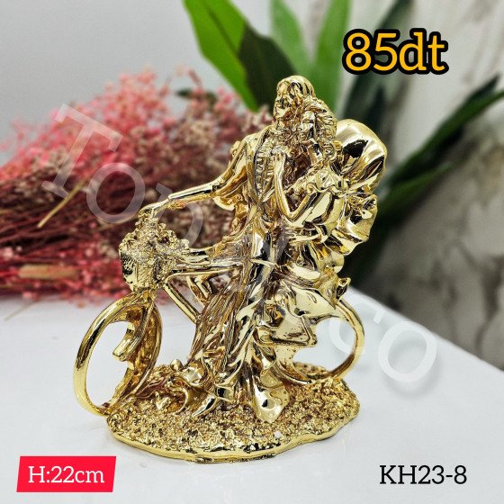 Décoration en Résine Doré 35cm KH23-8