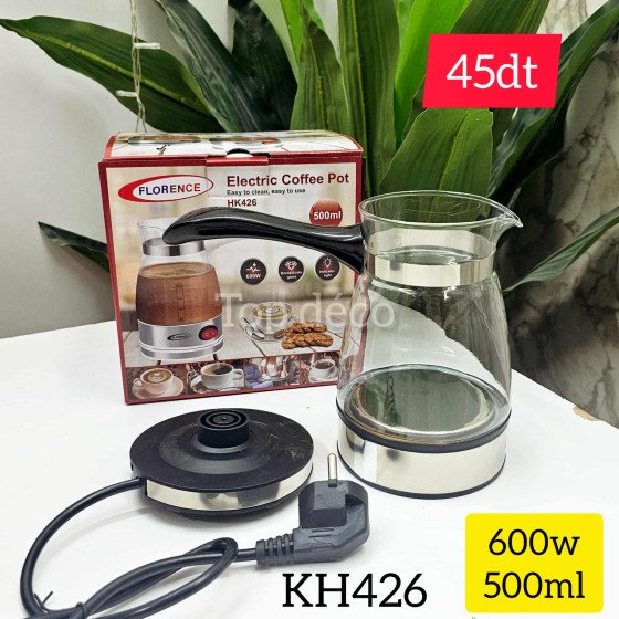 Cafetière Électrique Florence Inox  KH426 – 600W / 500ml