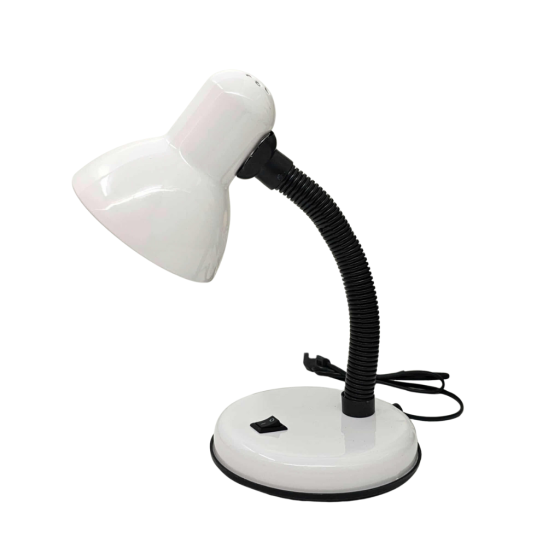 Veilleuse de bureau blanche orientable