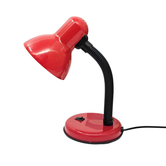 Veilleuse de bureau rouge orientable