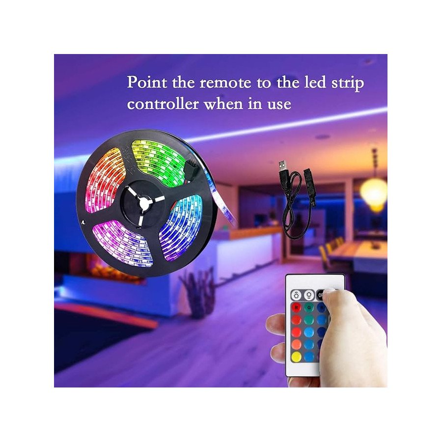 12V LED RGB - 5 mètres