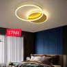 Plafonnier LED Moderne – 2 Anneaux – Design Élégant-KH20-1
